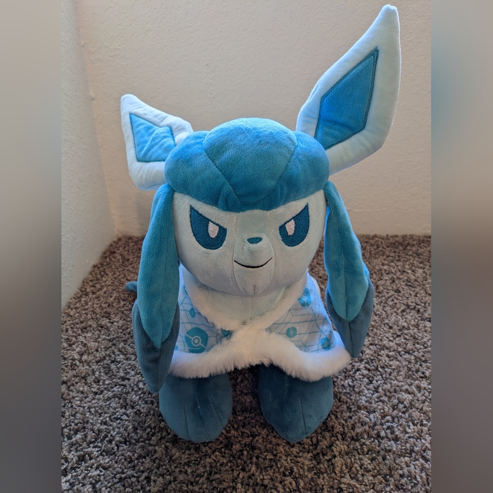 Glaceon Build a Bear with cape